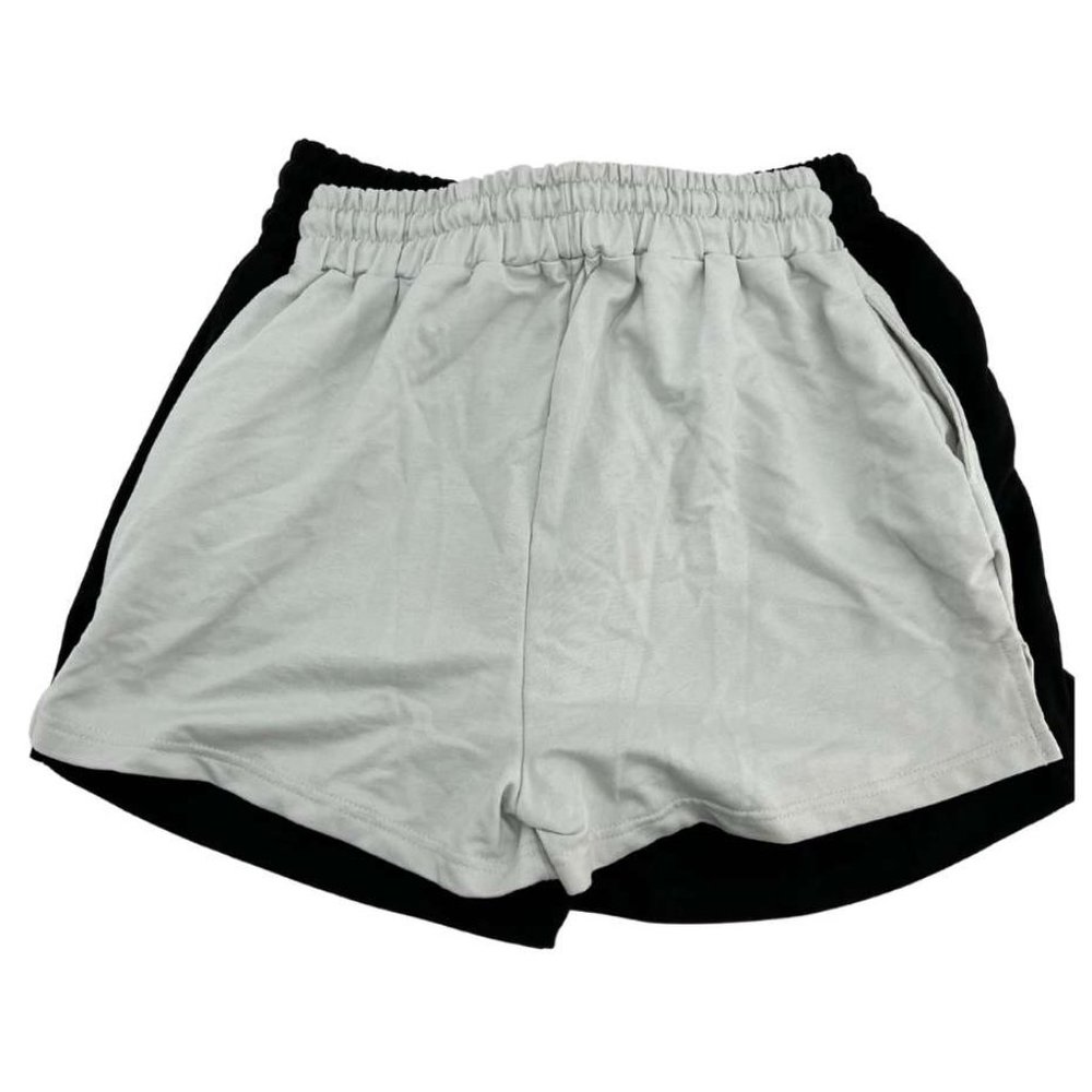Missguided | Women's Jogger Shorts | Black & Grey | 2 Pack | Size 8